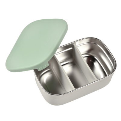 Ланч-бокси - Ланч-бокс Beaba металевий зелений 760 мл (914004)#3