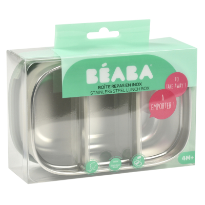 Ланч-бокси - Ланч-бокс Beaba металевий зелений 760 мл (914004)#6