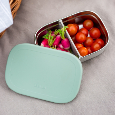 Ланч-бокси - Ланч-бокс Beaba металевий зелений 760 мл (914004)#7