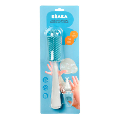 Товари для догляду - Йоржик для пляшечок Beaba Синій (911672)#2