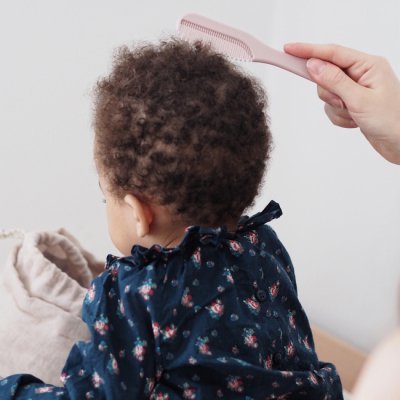 Товары по уходу - ​Набор гребешок и щетка Beaba розовый (920367)#5