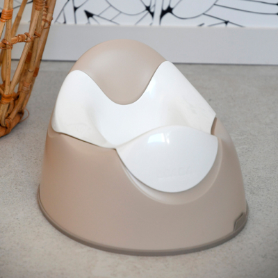 Товари для догляду - Дитячий горщик Beaba ергономічний бежевий (920419)#4