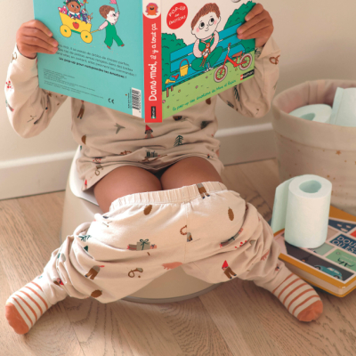 Товари для догляду - Дитячий горщик Beaba ергономічний бежевий (920419)#5