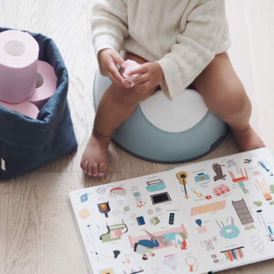 Товары по уходу - Детский горшок Beaba эргономичный серо-зеленый (920357)#5