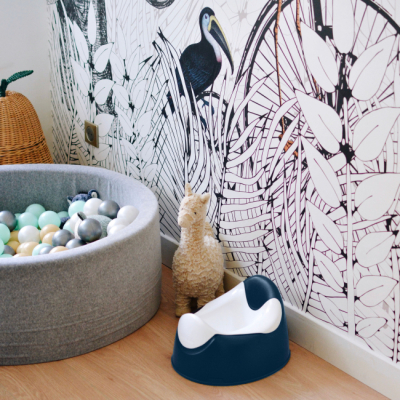 Товары по уходу - Детский горшок Beaba эргономичный синий (920395)#4