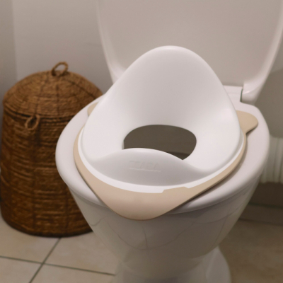 Товари для догляду - Сидіння для унітазу Beaba бежеве (920421)#3