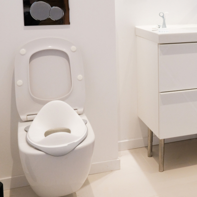 Товари для догляду - Сидіння для унітазу Beaba сіре (920359)#3