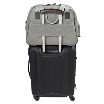 Товари для догляду - Сумка для мам Beaba Geneva сіра (940244)#3