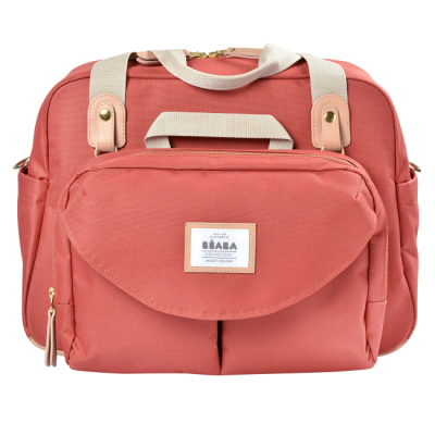 Товари для догляду - Сумка для мам Beaba Geneva теракотова (940248)#2
