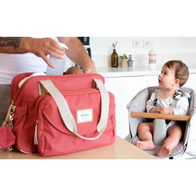 Товари для догляду - Сумка для мам Beaba Geneva теракотова (940248)#6