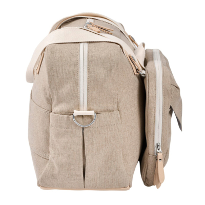 Товари для догляду - Сумка для мам Beaba Geneva бежева (940339)#3