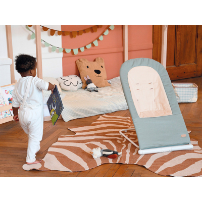 Кресла-качалки - Шезлонг-качеля Beaba Easy Relax зеленый (915055)#6