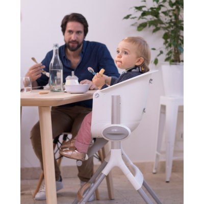 Товары по уходу - Стульчик для кормления Beaba Up and down белый (912598)#7