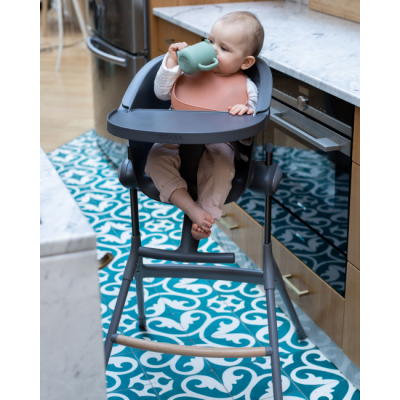 Товари для догляду - Стільчик для годування Beaba Up and down темно-сірий (915043)#7