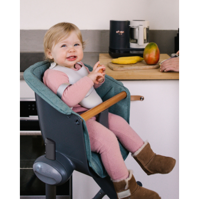 Товари для догляду - Подушка до стільчика для годування Beaba Up and Down зелена (915041)#4