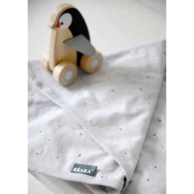 Товари для догляду - Пелюшка Beaba Miracle Місяць і зорі сіра (43079)#3