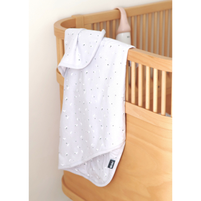 Товари для догляду - Пелюшка Beaba Miracle Місяць і зорі сіра (43079)#4