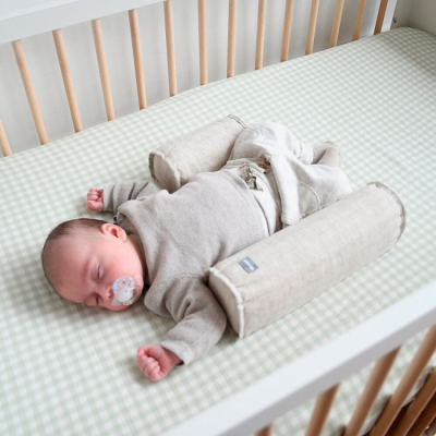 Товары по уходу - Позиционер для сна Beaba Bebecal лен серый (915063)#3