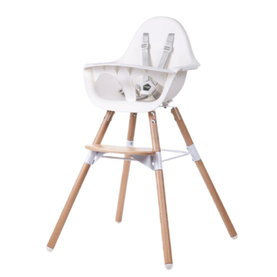 Товари для догляду - Стільчик для годування Childhome Evolu 2 Natural white (CHEVOCHNW)#2