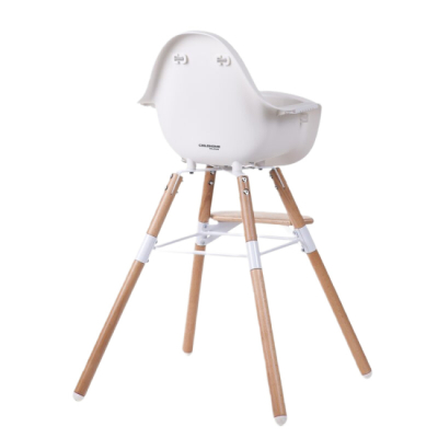 Товари для догляду - Стільчик для годування Childhome Evolu 2 Natural white (CHEVOCHNW)#4