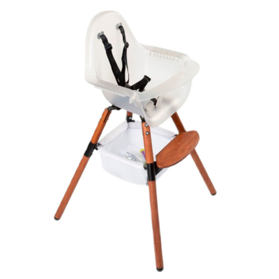 Товары по уходу - Корзина для вещей к стульчику для кормления Childhome Evolu white (CHEVOBAS)#2