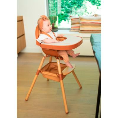 Товары по уходу - Корзина для вещей к стульчику для кормления Childhome Evolu nude (CHEVOBASLB)#3