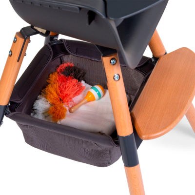 Товары по уходу - Корзина для вещей к стульчику для кормления Childhome Evolu anthracite (CHEVOBASA)#2
