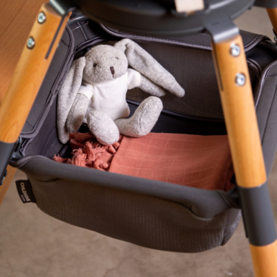 Товары по уходу - Корзина для вещей к стульчику для кормления Childhome Evolu anthracite (CHEVOBASA)#3