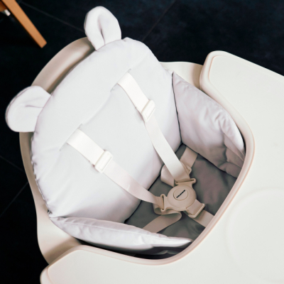 Товари для догляду - Подушка до стільчика для годування Childhome Evolu Grey водонепроникна (CHEVOSCWCG)#4