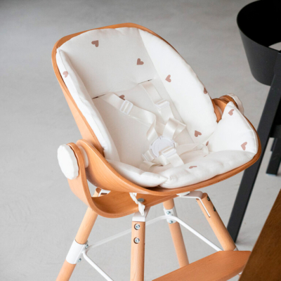 Товари для догляду - Подушка на сидіння для новонароджених Childhome Evolu hearts (CHEVOSCNBJOH)#2