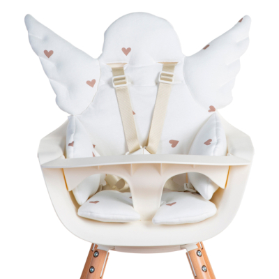 Товари для догляду - Подушка до стільчика для годування Childhome універсальна Angel hearts (CCASCJOH)#2