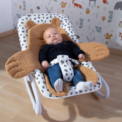 Товари для догляду - Подушка до стільчика для годування Childhome універсальна Teddy beige (CCSCTB)#6