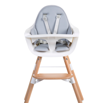 Товары по уходу - Подушка для стульчика для кормления Childhome Evolu Light grey (CHEVOSCNLG)#2