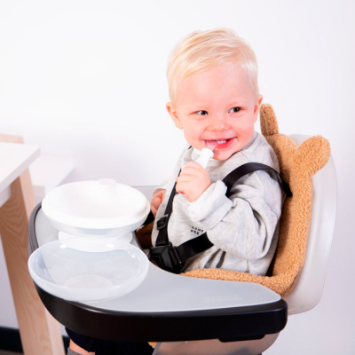 Товары по уходу - Подушка для стульчика для кормления Childhome Evolu Teddy beige (CHEVOSCTB)#3