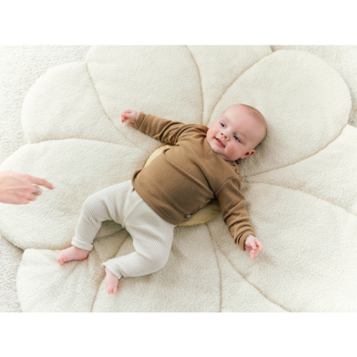 Розвивальні килимки - Ігровий килимок Childhome Flower білий (CCPMFL)#3