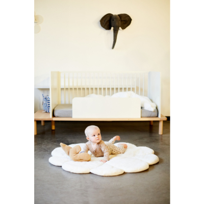 Розвивальні килимки - Ігровий килимок Childhome Flower білий (CCPMFL)#5