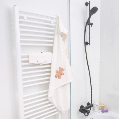 Товары по уходу - Полотенце Childhome Terry Teddy с капюшоном (CCBCJMTB)#2