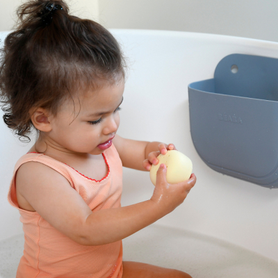 Игрушки для ванны - Набор игрушек для ванны Beaba силиконовых с корзиной (920413)#6