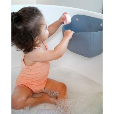 Игрушки для ванны - Набор игрушек для ванны Beaba силиконовых с корзиной (920413)#7