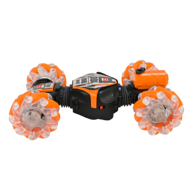 Радиоуправляемые модели - Автомодель Країна Іграшок на радиоуправлении черная с оранжевым (PM3412/1)#2