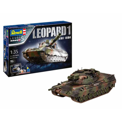 Конструктори з унікальними деталями - Конструктор Revell Танк Leopard 1 A1A1-A1A4 (RVL-05656)#2