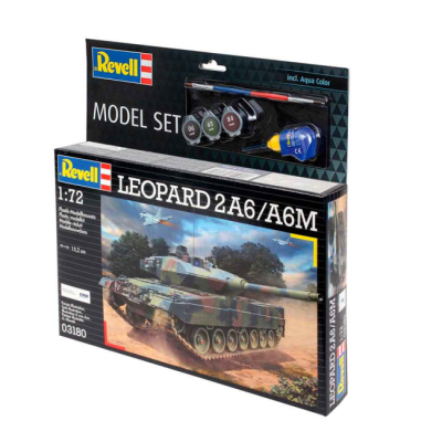 Конструкторы с уникальными деталями - Конструктор Revell Танк Леопард 2A6/A6M (RVL-63180)#2