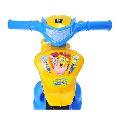 Беговелы - Мотоцикл Qbee Спанч Боб (QB002-103)#3