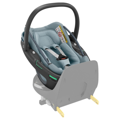Автокресла и аксессуары - Автокресло Maxi-Cosi Coral 360 Essential Grey (черный корпус) (8559050111)#8