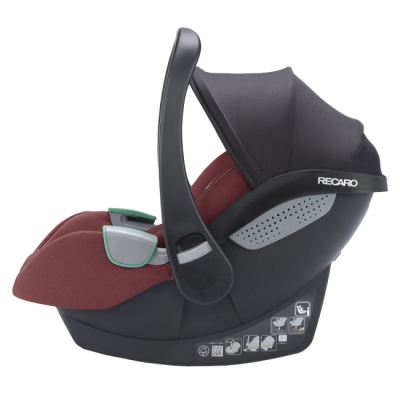 Автокрісла й аксесуари - Автокрісло Recaro Avan Iron Red (89030660050)#4