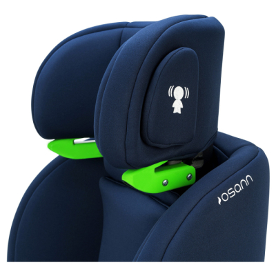 Автокресла и аксессуары - Автокресло Osann Flux Plus i-Size Navy Melange (102-286-249)#7