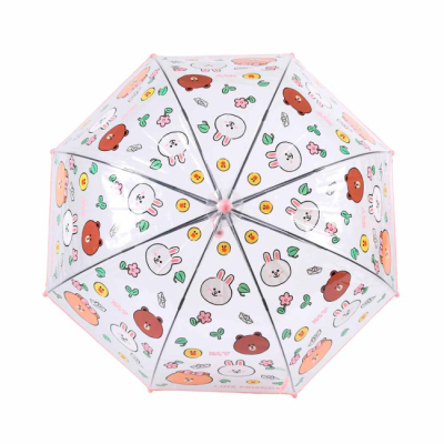 Зонты и дождевики - Зонтик Yes Line Friends прозрачный (708492)#2