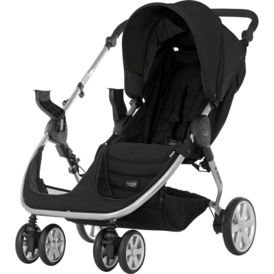 Коляски - Прогулочная коляска Britax-Romer B-Agile Double Cosmos Black (2000033222)#4