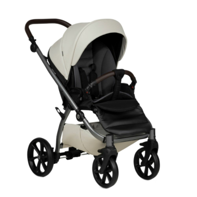 Коляски - Коляска Tutis Uno5 plus Leather collection Black Sesame 2 в 1 (1402168)#3