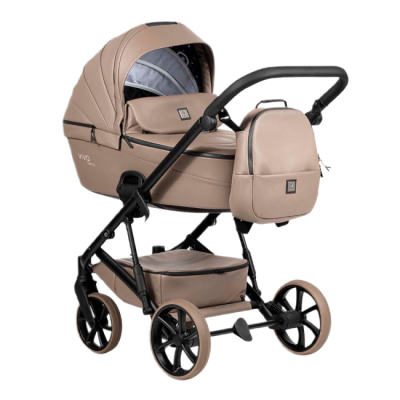 Коляски - Коляска универсальная Tutis Viva 6 plus Leather Cappuccino (1612149)#2